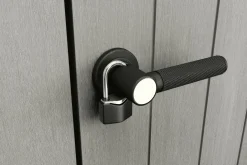 Armadio da terrazzo grigio 139x120h cm - Kindersley