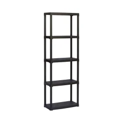 Scaffali|Armadi Da Esterno > Dmora Armadio esterno antracite 60x176h cm - Aurelian Nero Antracite
