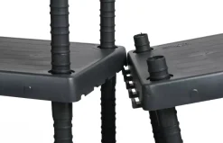 Scaffali|Armadi Da Esterno > Dmora Armadio esterno antracite 82x164h cm - Goshenita Nero Antracite
