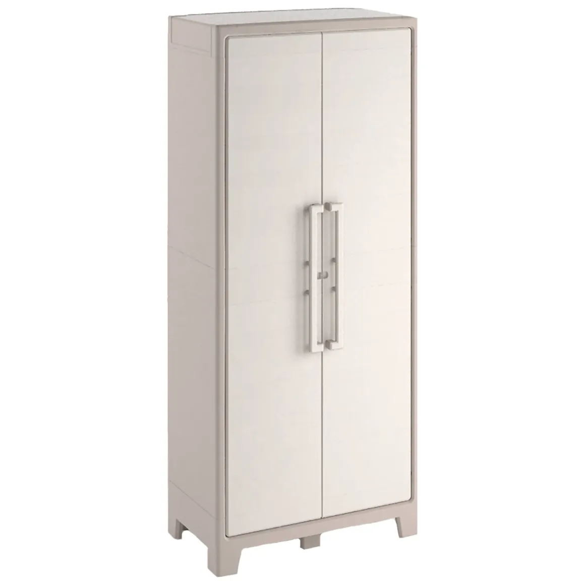Armadio in plastica alto sabbia 80x182h cm - Grimsby