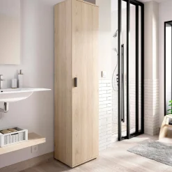 Armadio legno bagno 39x190h cm - Arrow