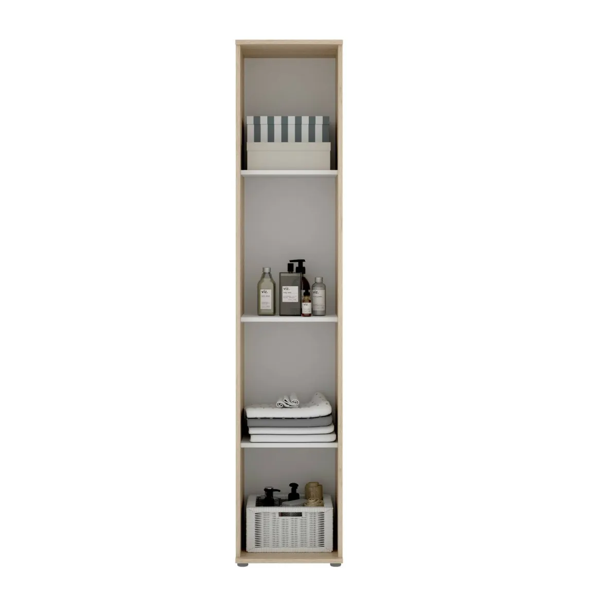 Armadio legno bagno 39x190h cm - Arrow