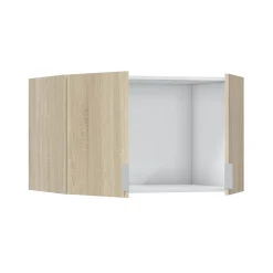 Armadio Multiuso 2 Ante Marrone Rovere un Ripiano un Vano 80x49h cm, 2 Ante - Carre