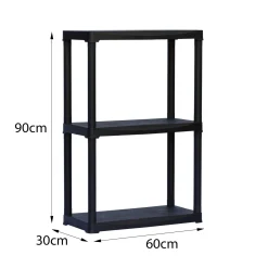 Scaffali|Armadi Da Esterno > Dmora Armadio outdoor antracite 70x176h cm - Aurelian Nero Antracite