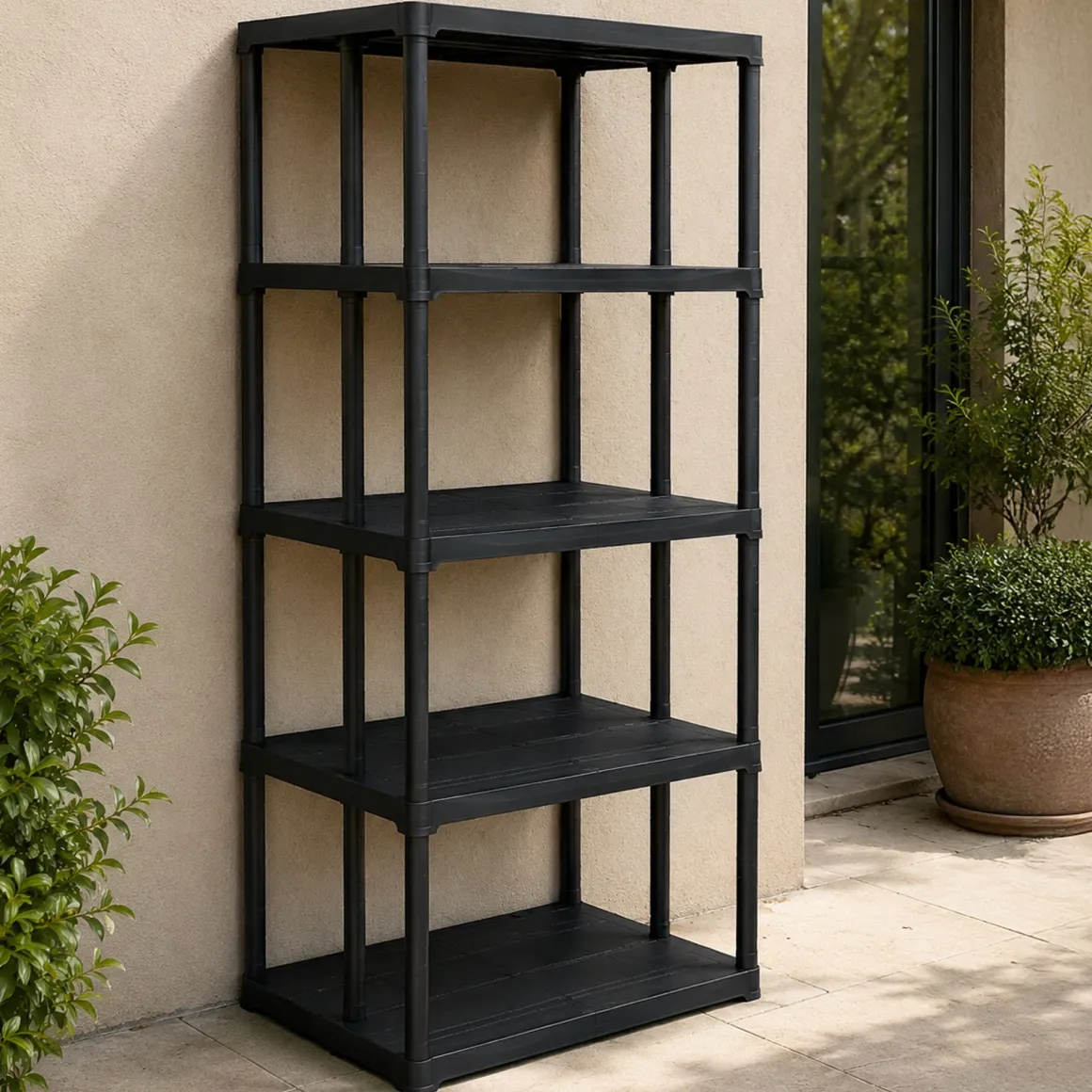 Armadio outdoor antracite 90x176h cm - Aurelian