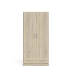 Armadio quercia con cassetto 79x170h cm - Amylya
