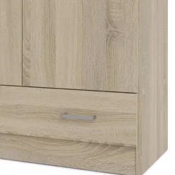 Armadio quercia con cassetto 79x170h cm - Amylya
