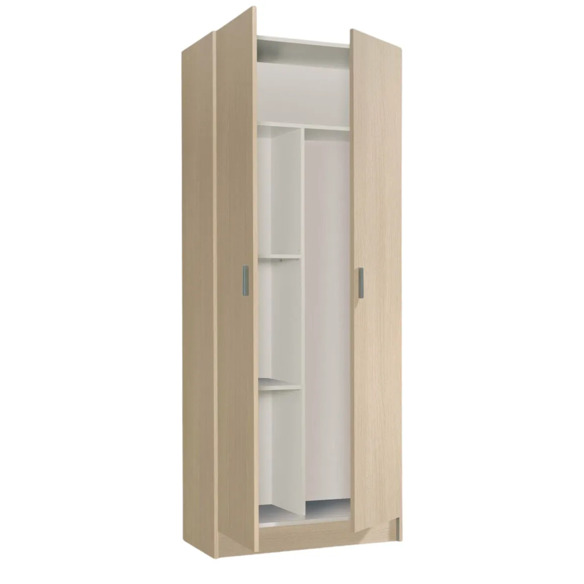 Armadio rovere 2 ante 73x180h cm - Abadubidu