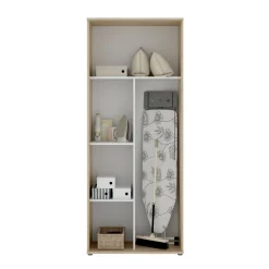 Armadi Multiuso 2 Ante|Camera Da Letto > Dmora Armadio rovere 2 ante 78x190h cm - Arna Marrone Rovere