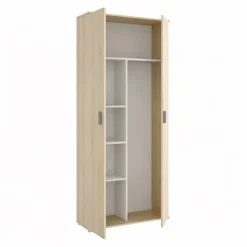 Armadi Multiuso 2 Ante|Camera Da Letto > Dmora Armadio rovere 2 ante 78x190h cm - Arna Marrone Rovere