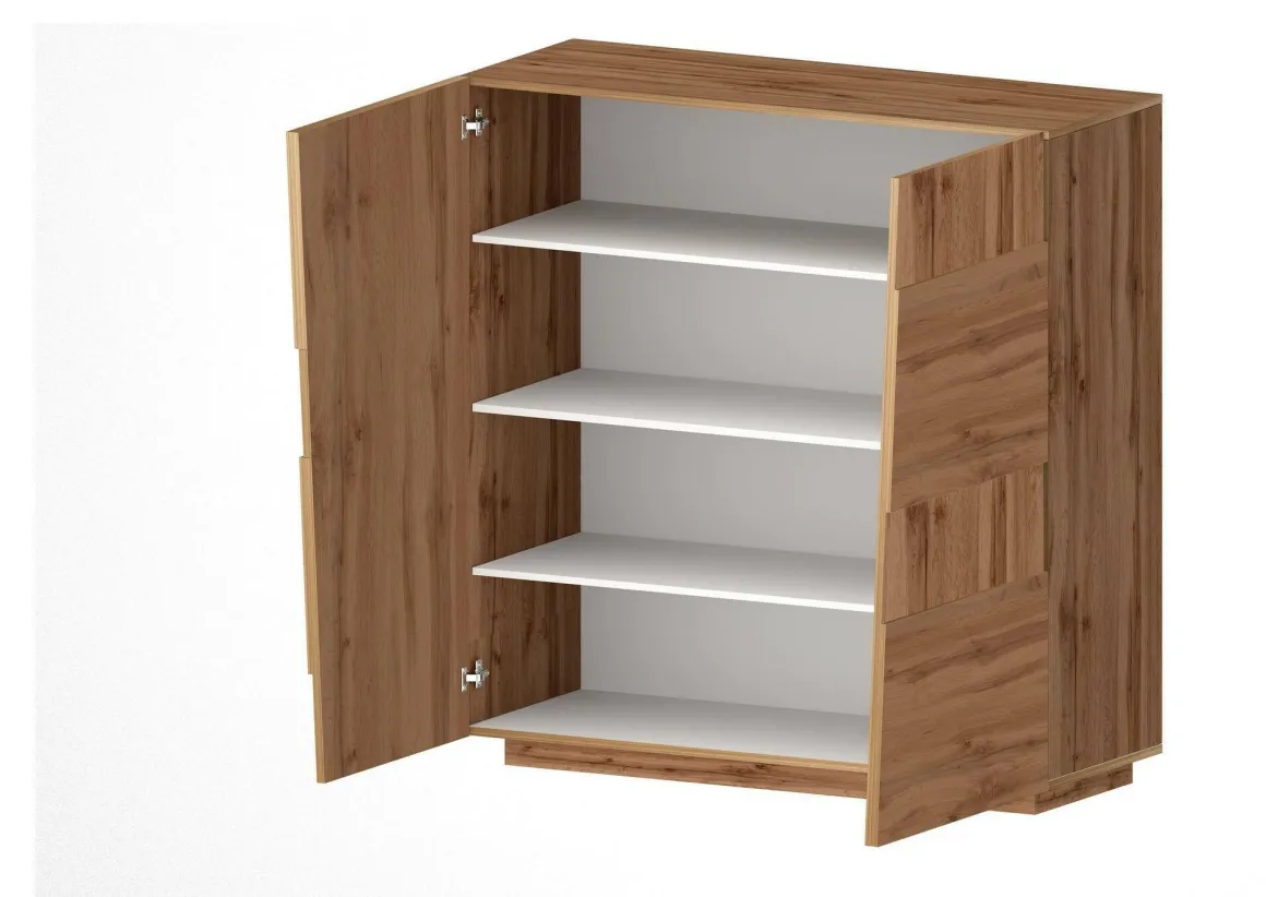Armadio rovere multiuso 120x126h cm - Aulla