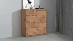 Armadio rovere multiuso 120x126h cm - Aulla