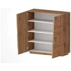 Armadio rovere multiuso 120x126h cm - Aulla