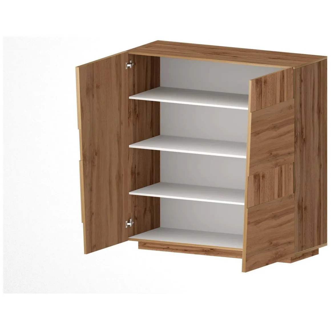 Armadio rovere multiuso 120x126h cm - Aulla