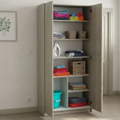 Armadio rovere salvaspazio 79x169h cm - Zadok