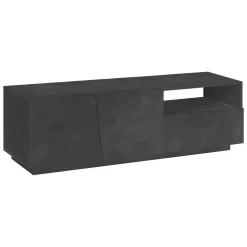 Base TV ardesia 150x43x46h cm 2 ante e 1 cassetto - Aiace
