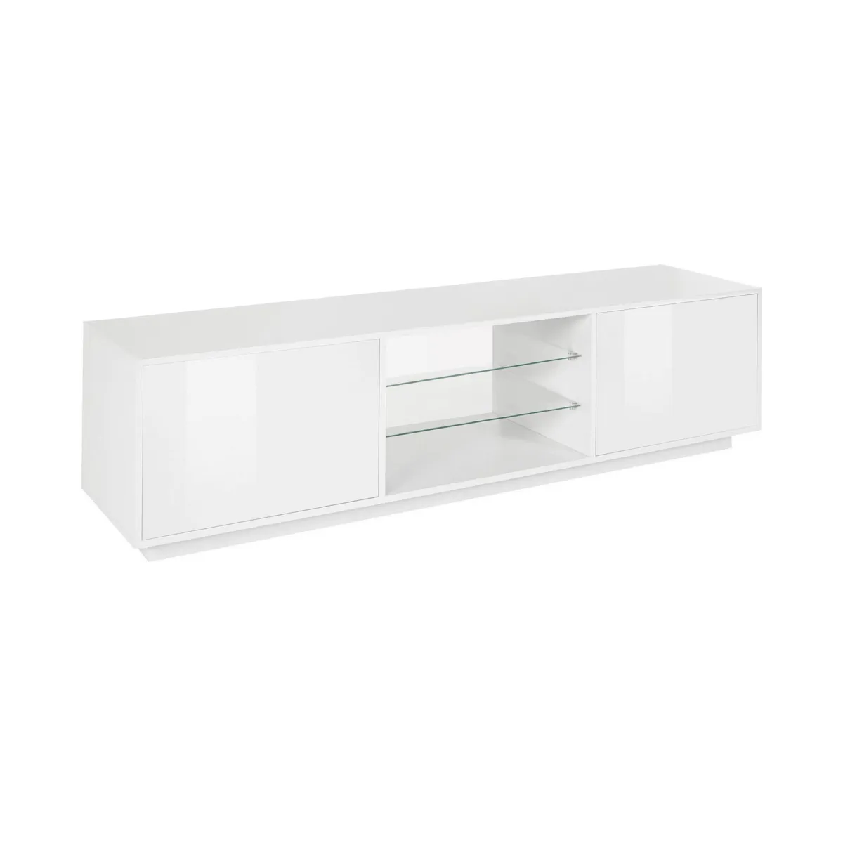 Salotto > Dmora Base TV 180x41x46h cm 2 ante - Lola Bianco Lucido