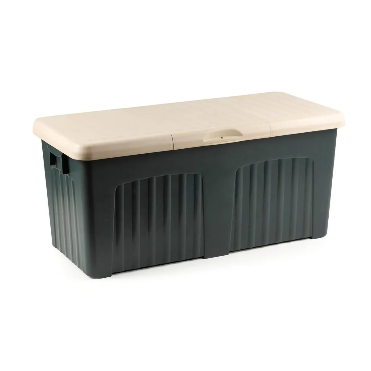 Bauli > Dmora Baule da esterno resistente 57x125x56h cm grigio - Asco Bianco, Nero Antracite