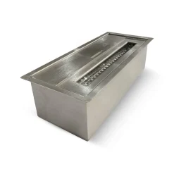 Accessori Riscaldamento > Dmora Bruciatore Aquara, 13x30 h9 cm, Argento