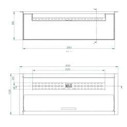 Accessori Riscaldamento > Dmora Bruciatore Aquara, 13x30 h9 cm, Argento