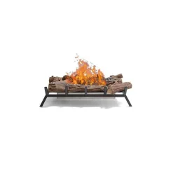 Accessori Riscaldamento > Dmora Bruciatore Combustibile Bioetanolo Ecoflame Installazione a Terra, Adatto per Camino - Silentina Nero