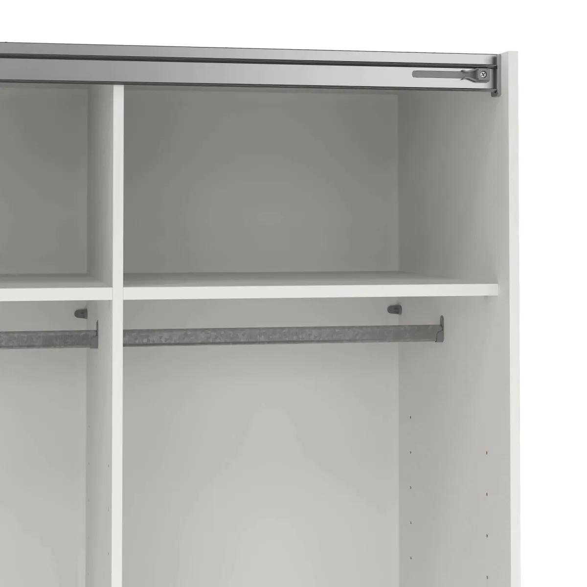 Altri Guardaroba > Dmora Cabina armadio classica bianca 118x200h cm - Ethelfleda Bianco