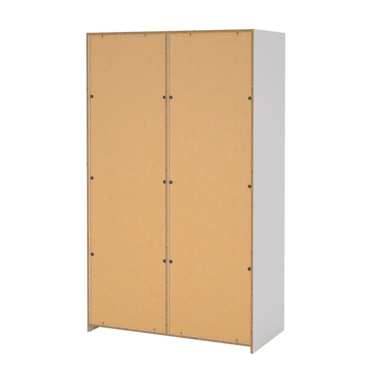 Altri Guardaroba > Dmora Cabina armadio classica bianca 118x200h cm - Ethelfleda Bianco