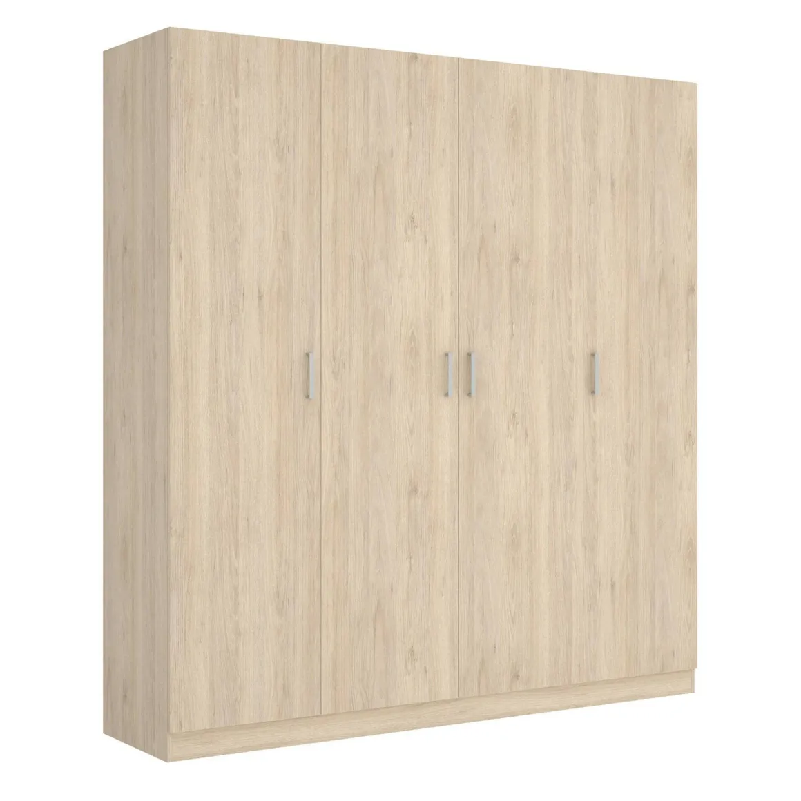 Altri Guardaroba > Dmora Cabina armadio con ripiani regolabili rovere 214x205h cm - Pali Marrone Rovere