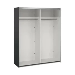 Altri Guardaroba > Dmora Cabina armadio salvaspazio grigia 178x220h cm - Hagupit Grigio
