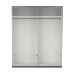 Altri Guardaroba > Dmora Cabina armadio salvaspazio grigia 178x220h cm - Hagupit Grigio