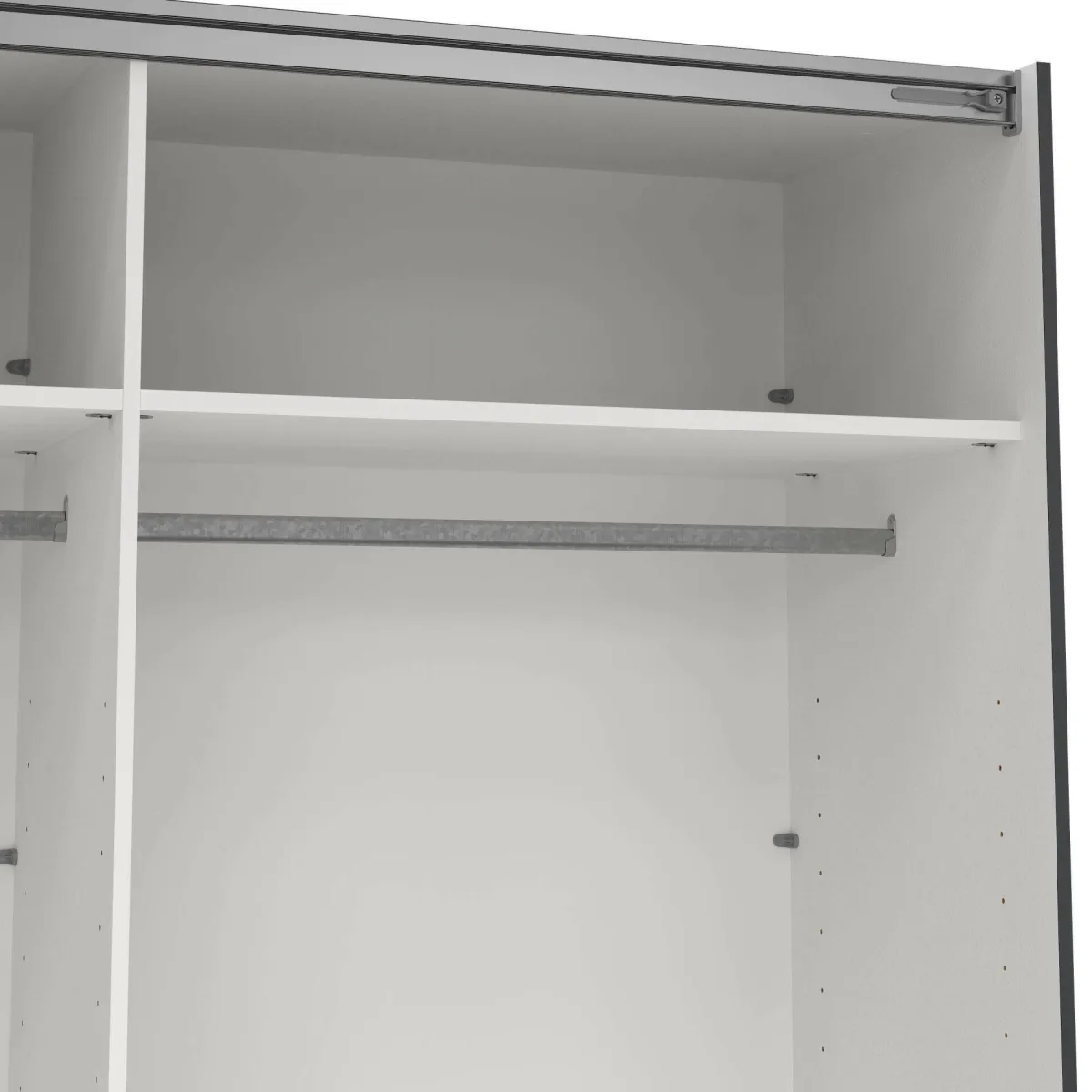 Altri Guardaroba > Dmora Cabina armadio salvaspazio grigia 178x220h cm - Hagupit Grigio
