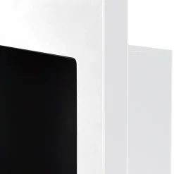 Camini A Bioetanolo > Dmora Camino a Bioetanolo Capacità 0.75 lt Superficie Riscaldabile 25 90x12x40h cm, Potenza (kw) 2.5 - Seulo Bianco