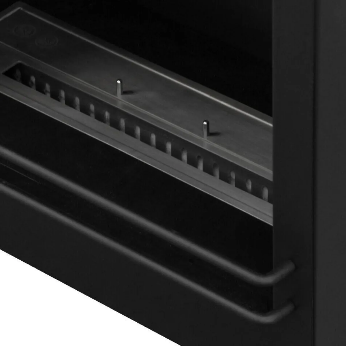 Camini A Bioetanolo > Dmora Camino a bioetanolo da tavolo 28x58x52h cm - Teguci Nero