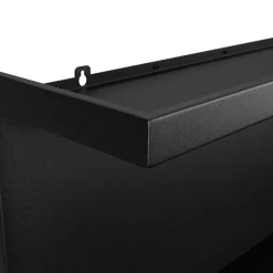 Camini A Bioetanolo > Dmora Camino a Bioetanolo Capacità 1.5 lt Superficie Riscaldabile 30 90x22x45h cm, Potenza (kw) 3 - Macomer Nero