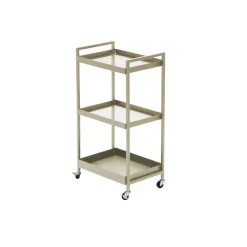 Carrello Masio, 43x30 h80 cm, Panna