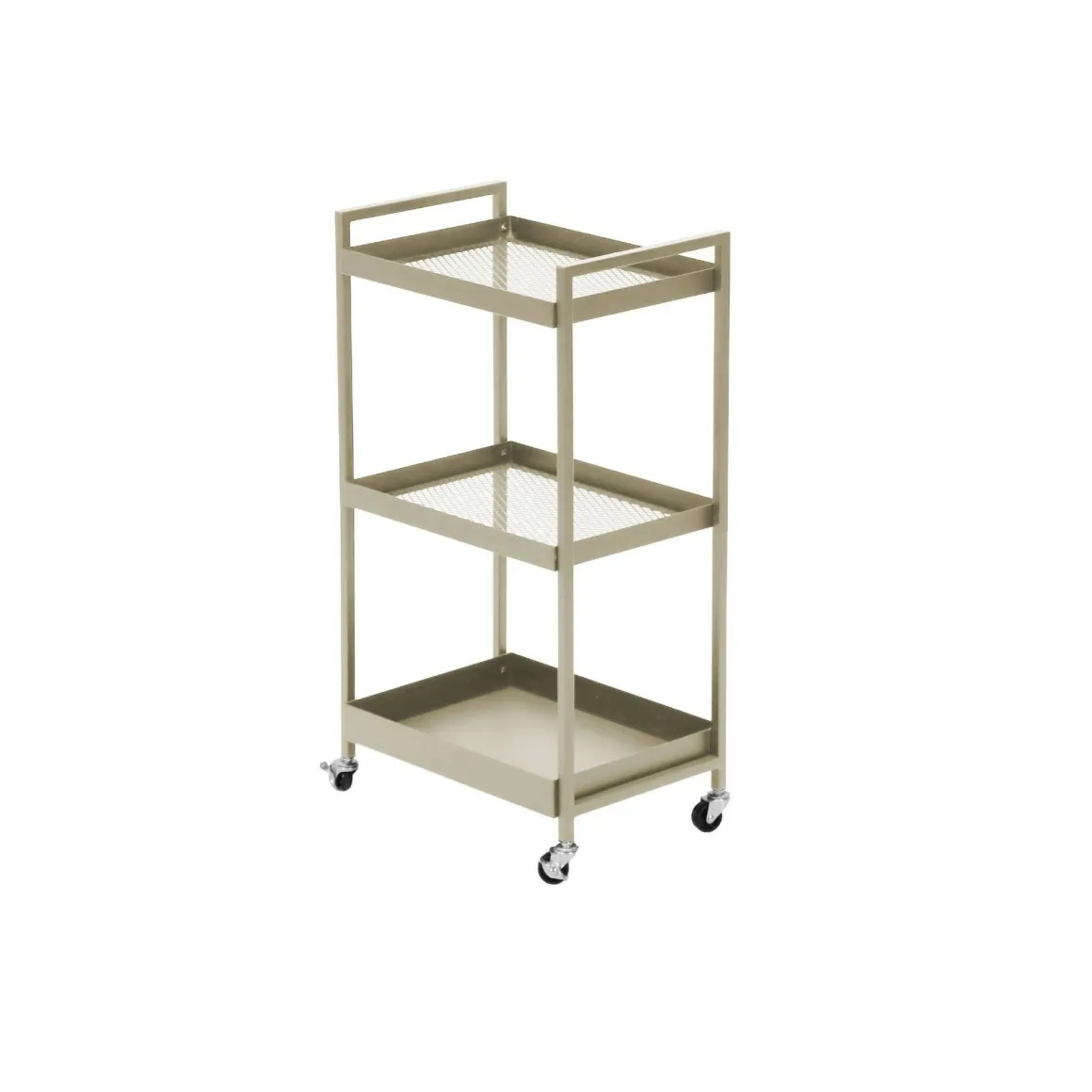 Carrello Masio, 43x30 h80 cm, Panna