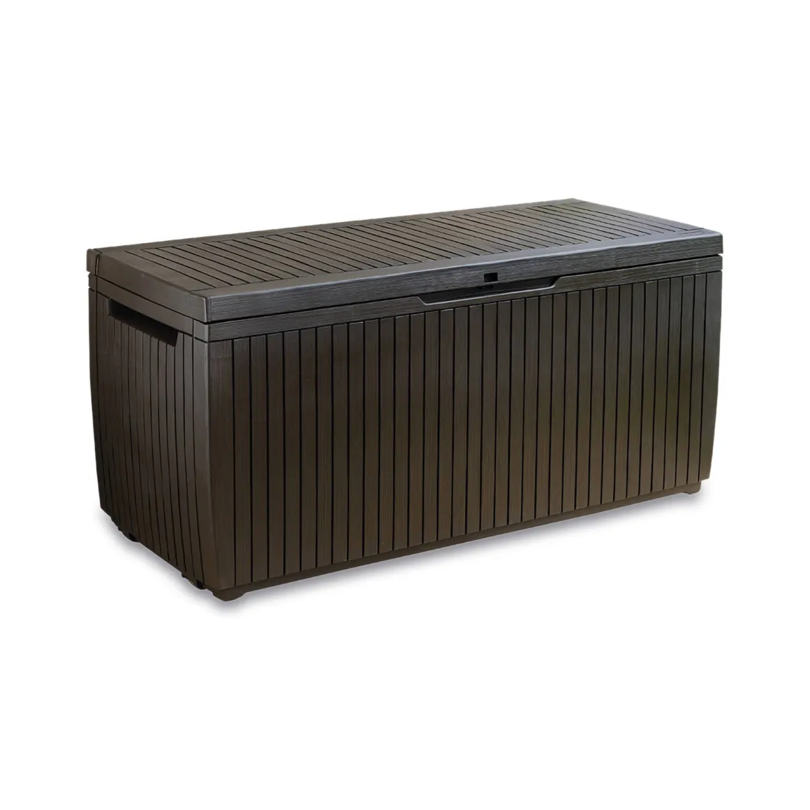 Cassapanca da esterno 123x53x57h cm marrone - Burlington