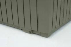 Cassapanca da giardino 123x53x57h cm verde - Burlington