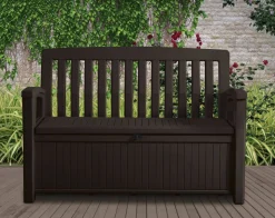 Cassapanca outdoor Goderich, 133x61 h89 cm, Antracite
