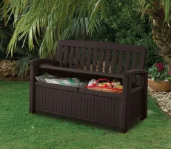 Cassapanca outdoor Goderich, 133x61 h89 cm, Antracite