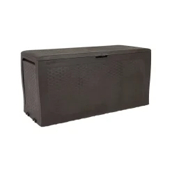 Cassapanca outdoor piccola 116x44x57h cm marrone - Kingston