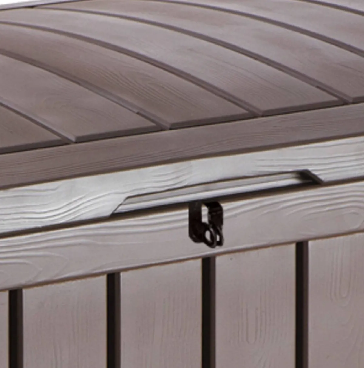 Cassapanche|Cassapanche Da Esterno > Dmora Cassapanca outdoor resistente 128x65x61h cm - Sorel Marrone