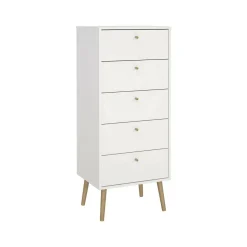 Cassettiera alta bianca 50x120h cm - Yaounde