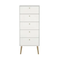 Cassettiera alta bianca 50x120h cm - Yaounde