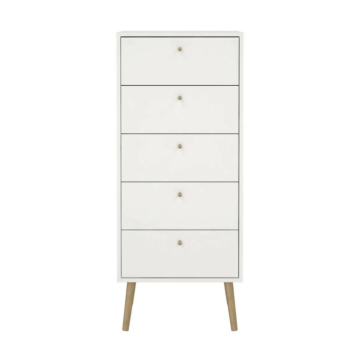 Cassettiera alta bianca 50x120h cm - Yaounde
