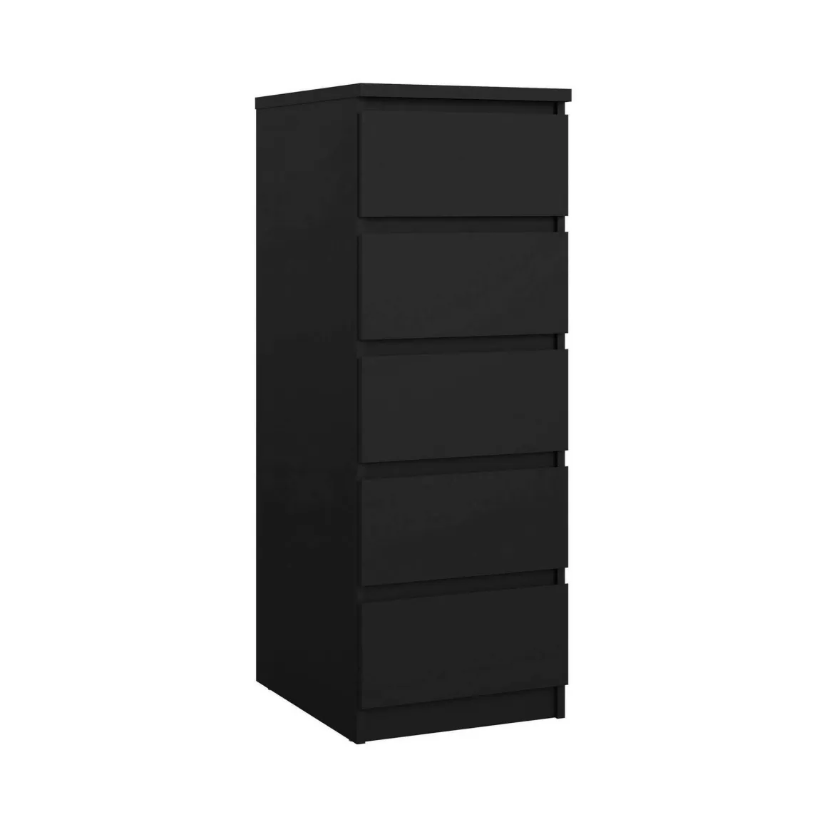 Cassettiera alta nera 50x111h cm - Achaldi