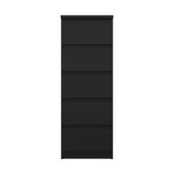 Cassettiera alta nera 50x111h cm - Achaldi