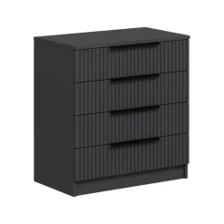 Cassettiera 7 cassetti antracite 72x77h cm - Vicente