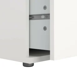Cassettiere > Dmora Cassettiera 3 cassetti bianca 77x70h cm - Artic Bianco