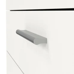 Cassettiera 4 cassetti bianca 80x68h cm - Arwen